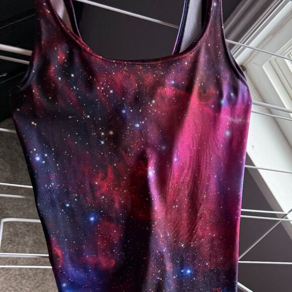 Blackmilk Pants - Galaxy Purple Catsuit 2.0  Blackmilk